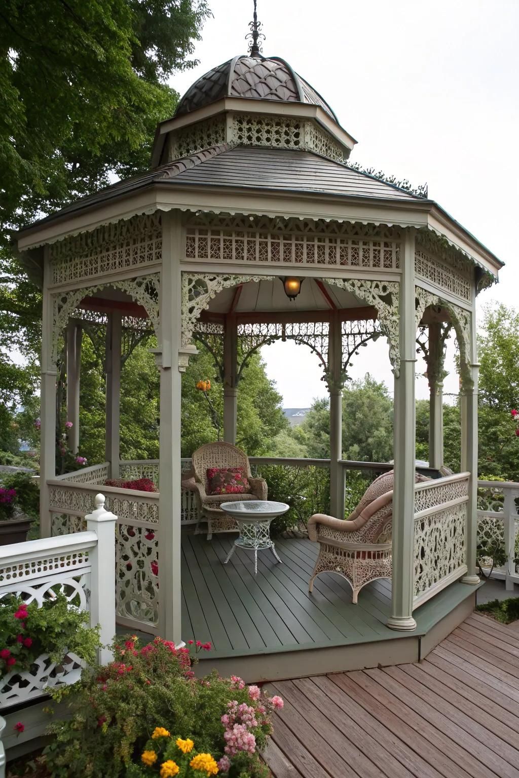 7. Victorian-Inspired Elegant Gazebo