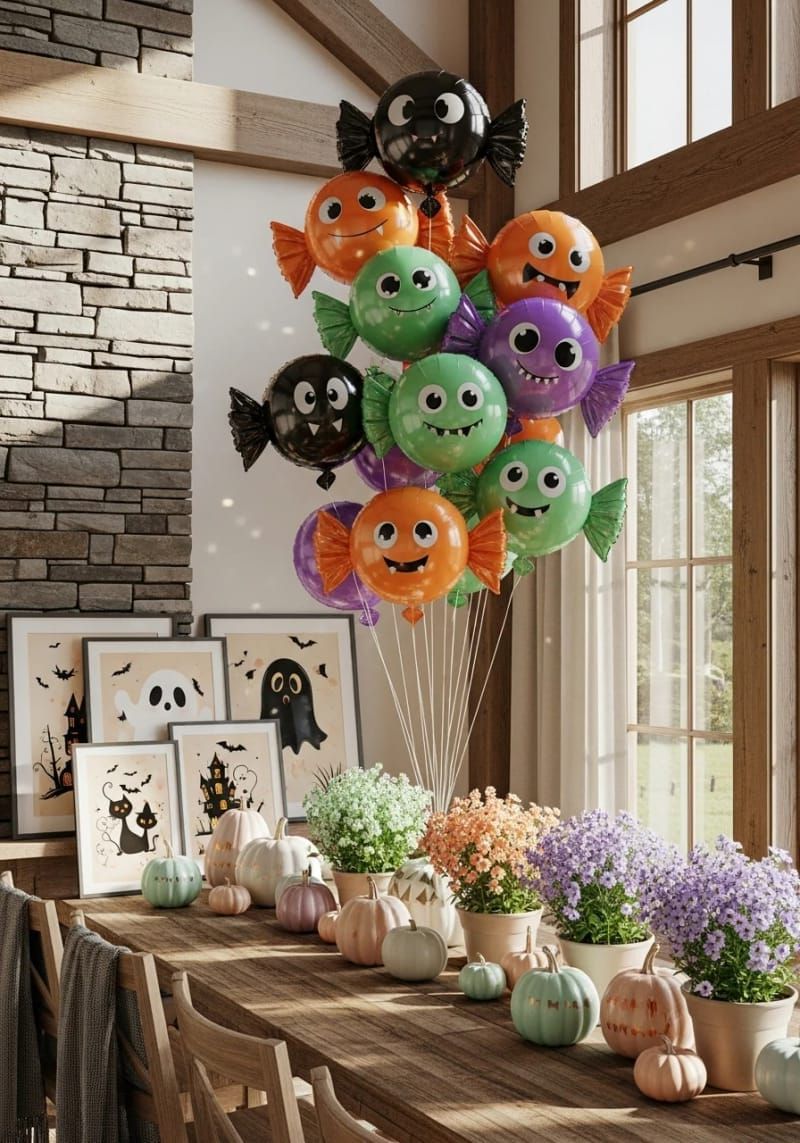 14. Spooky Cute Candy-Filled Balloons - photo 2