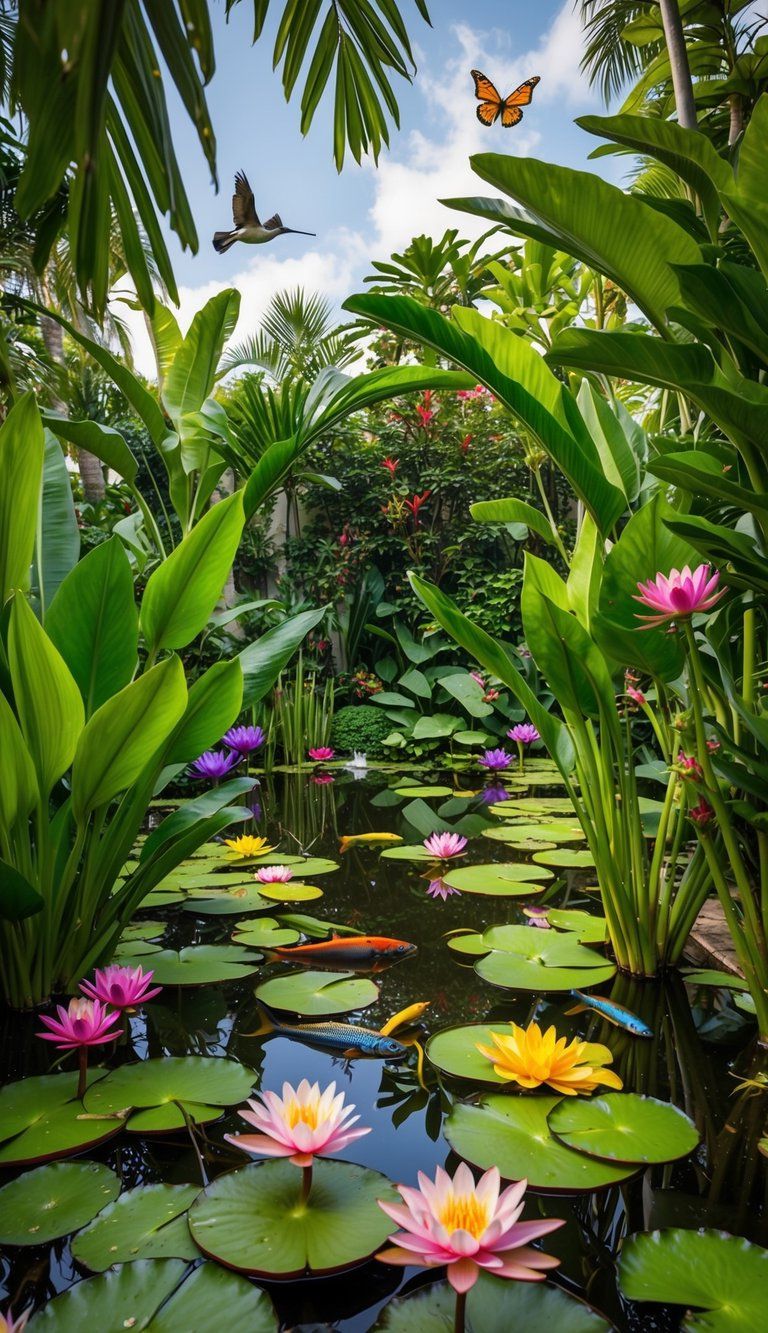 9. Attract Garden Wildlife and Greenery