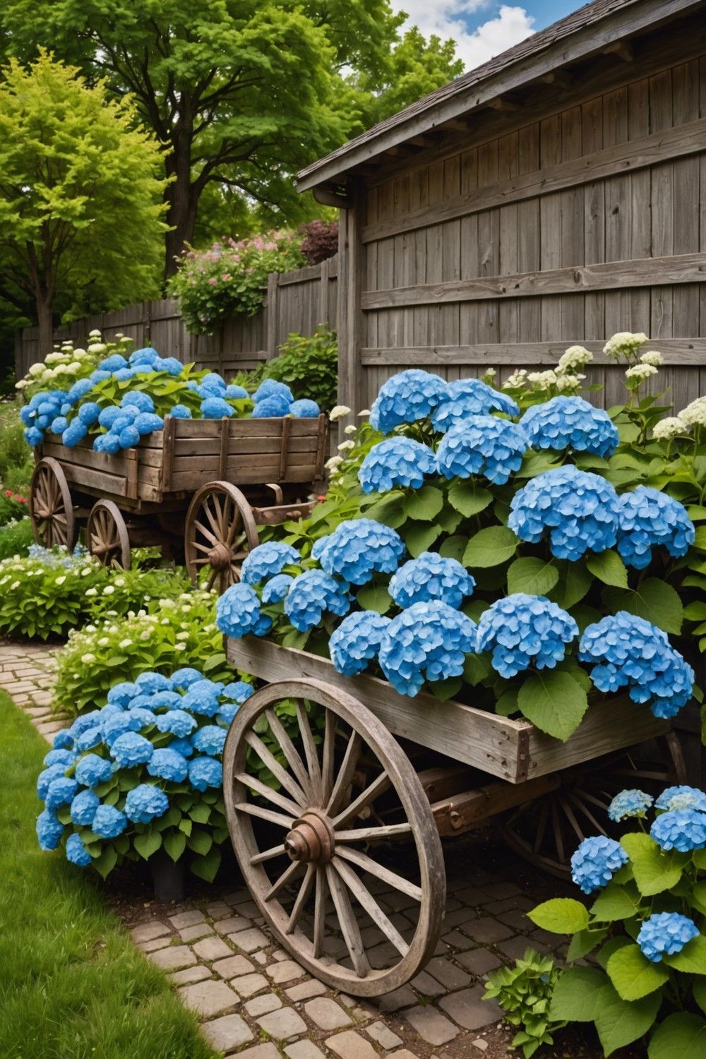 Hydrangeas Suited to a Rustic Landscape