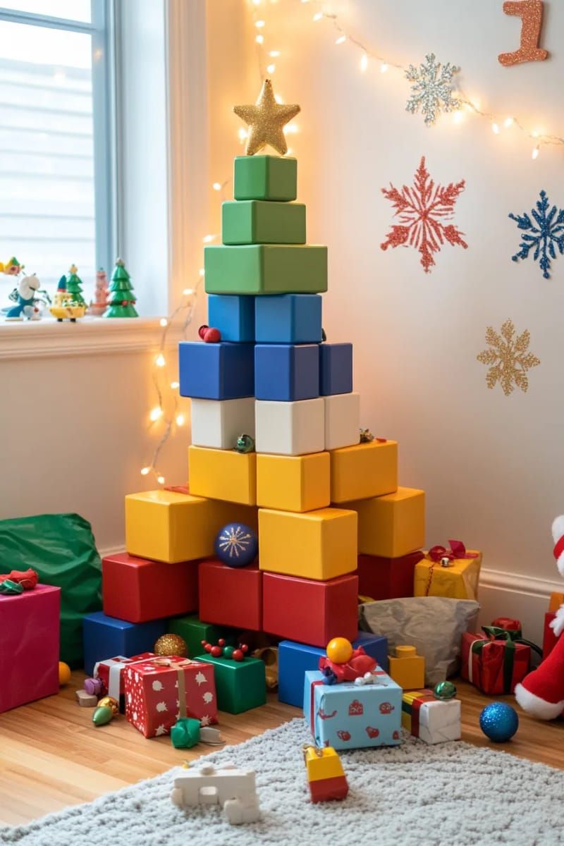 12. Toy block or Lego Christmas tree build - photo 2