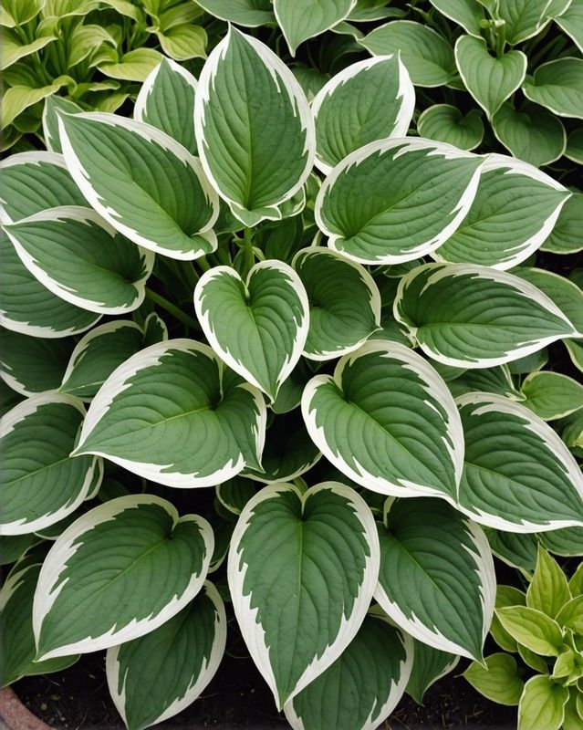 Wide Brim Hosta Variety