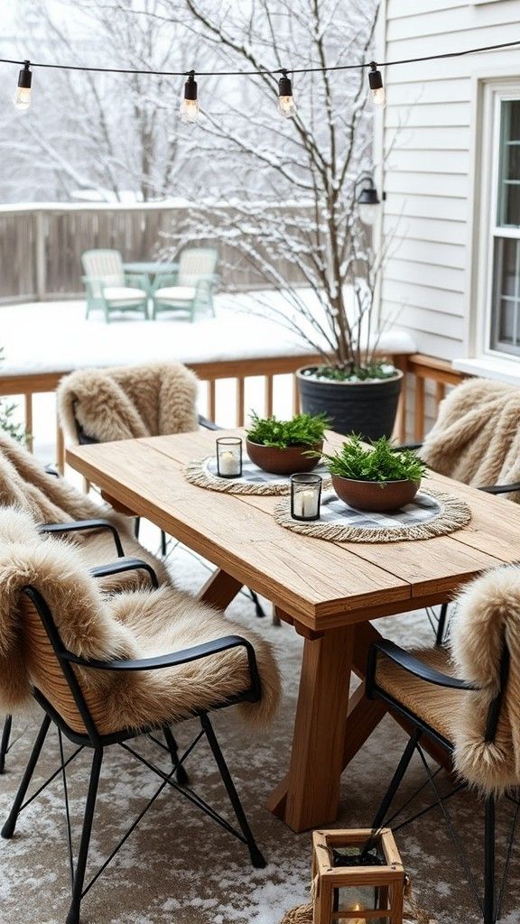Cozy Faux Fur Accents