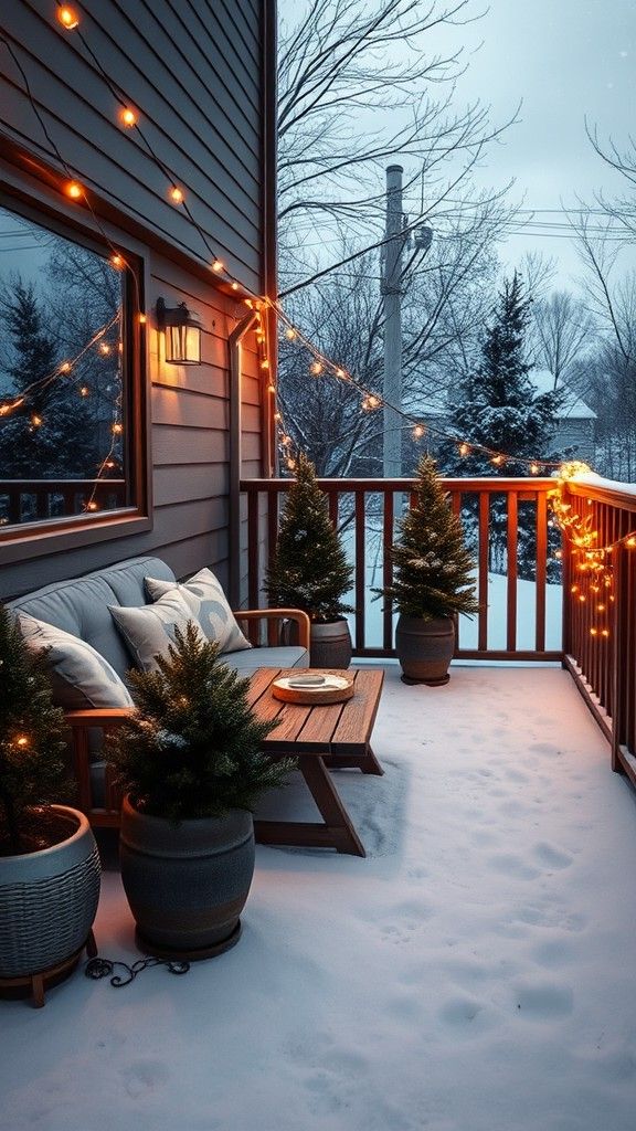 String Up LED Lights for Ambiance
