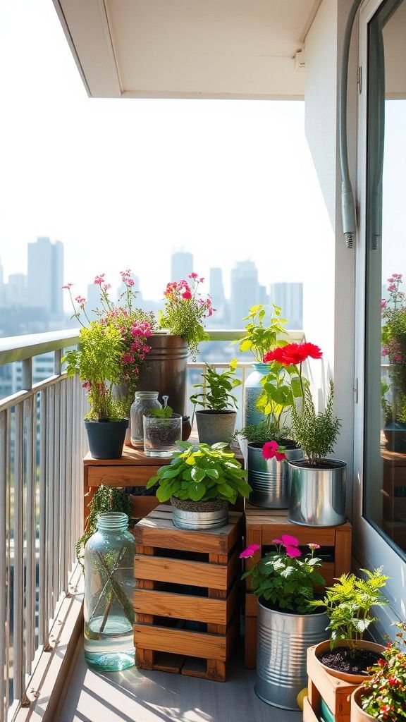 Creative Recycled Container Gardens