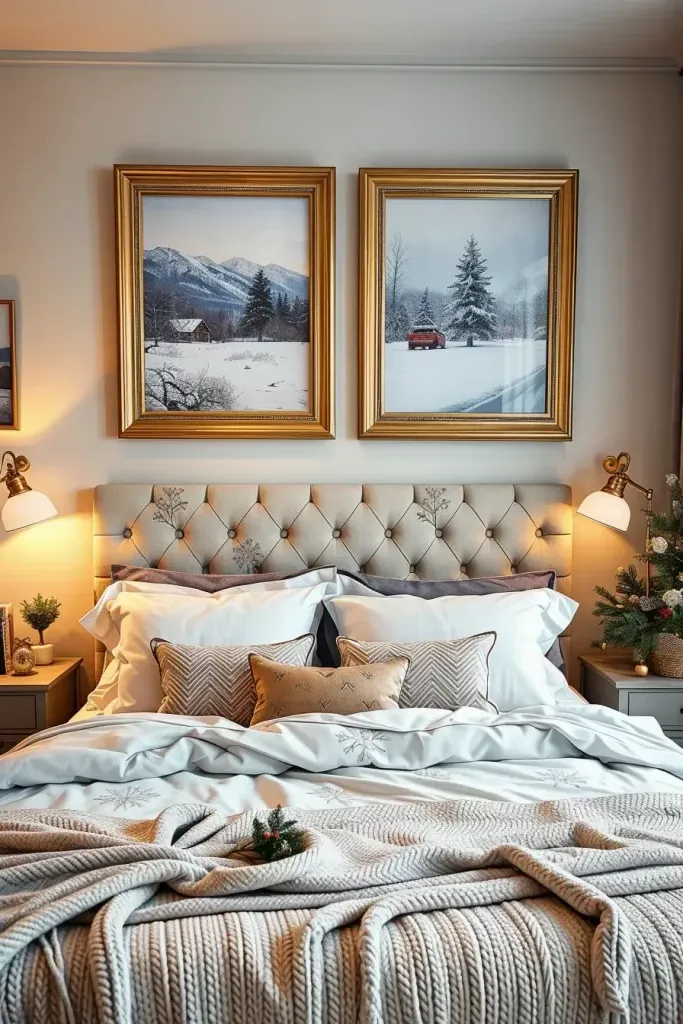 Winter-Themed Wall Decor Ideas for Bedrooms - photo 2