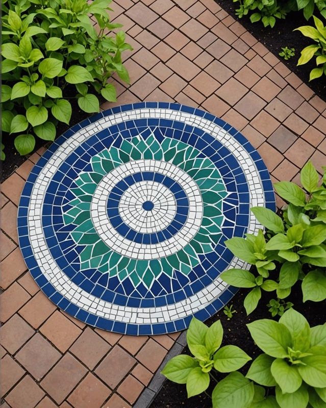 Mosaic Tile Border Designs