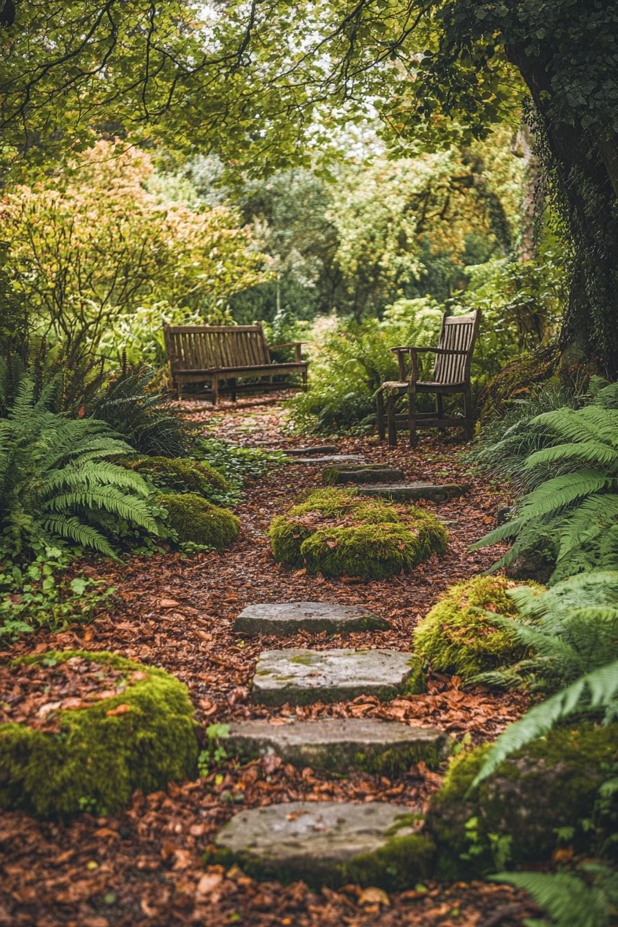 9. Set Up Facing Benches for Conversation