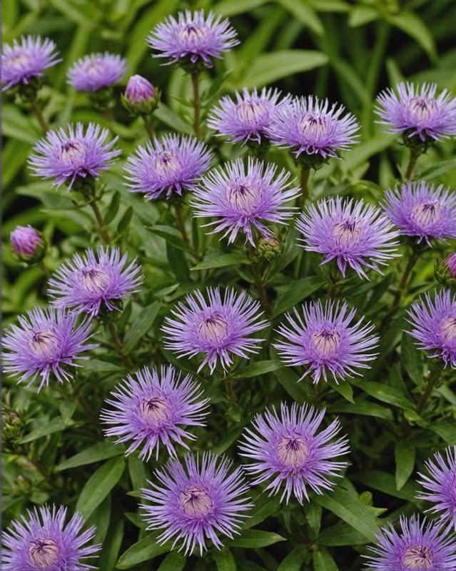 Stokesia for Blooming Border Plants