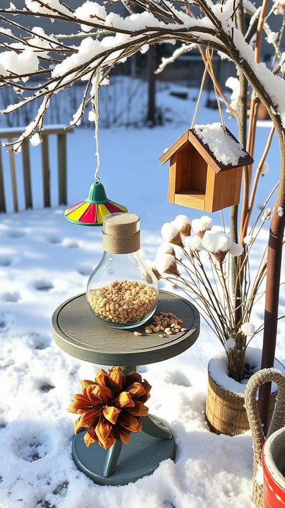 How to Build DIY Winter Bird Feeders