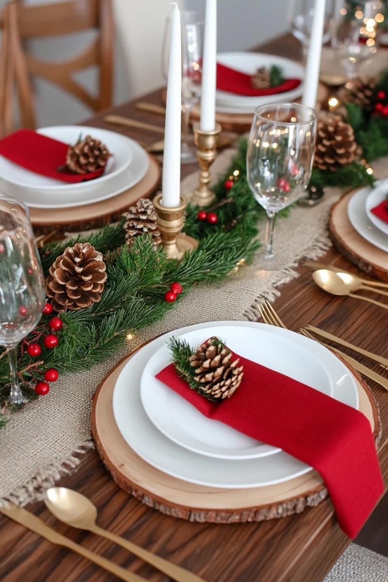 12. Wood Slice Chargers for a Rustic Table - photo 2