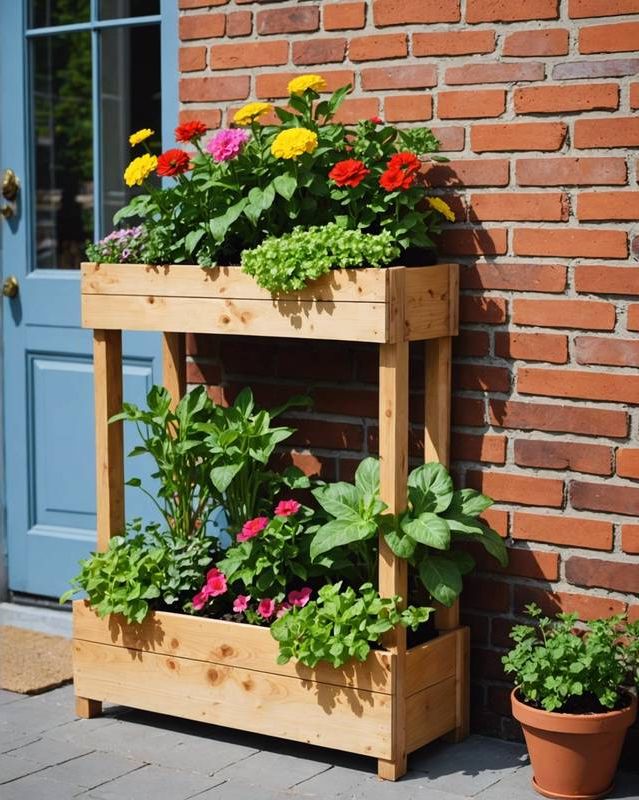 Edible Garden Planter Ideas