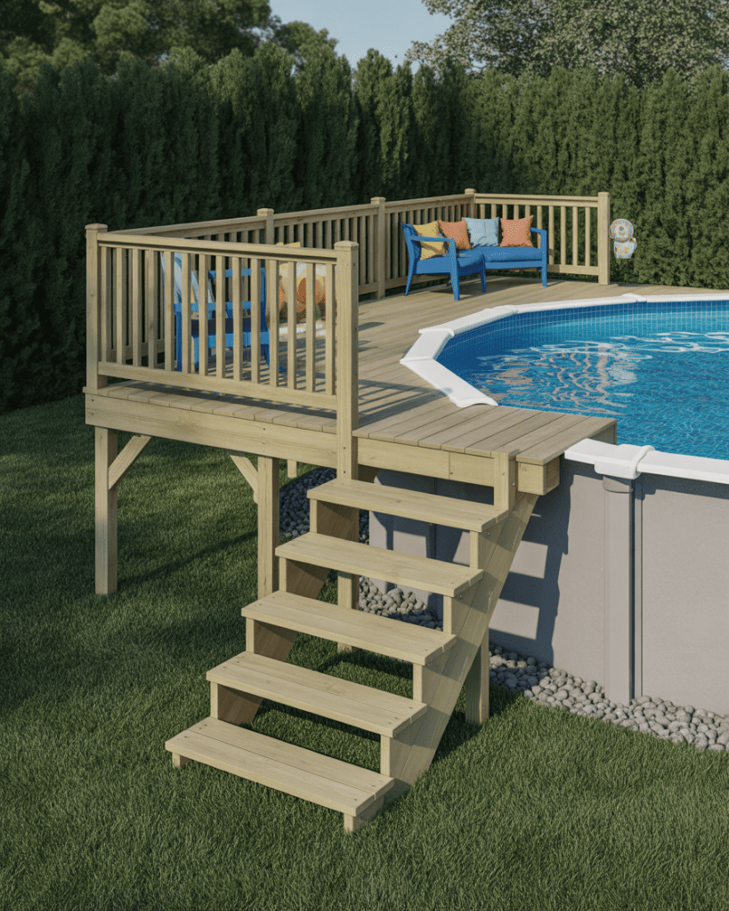 Kid-Safe Pool Deck Design