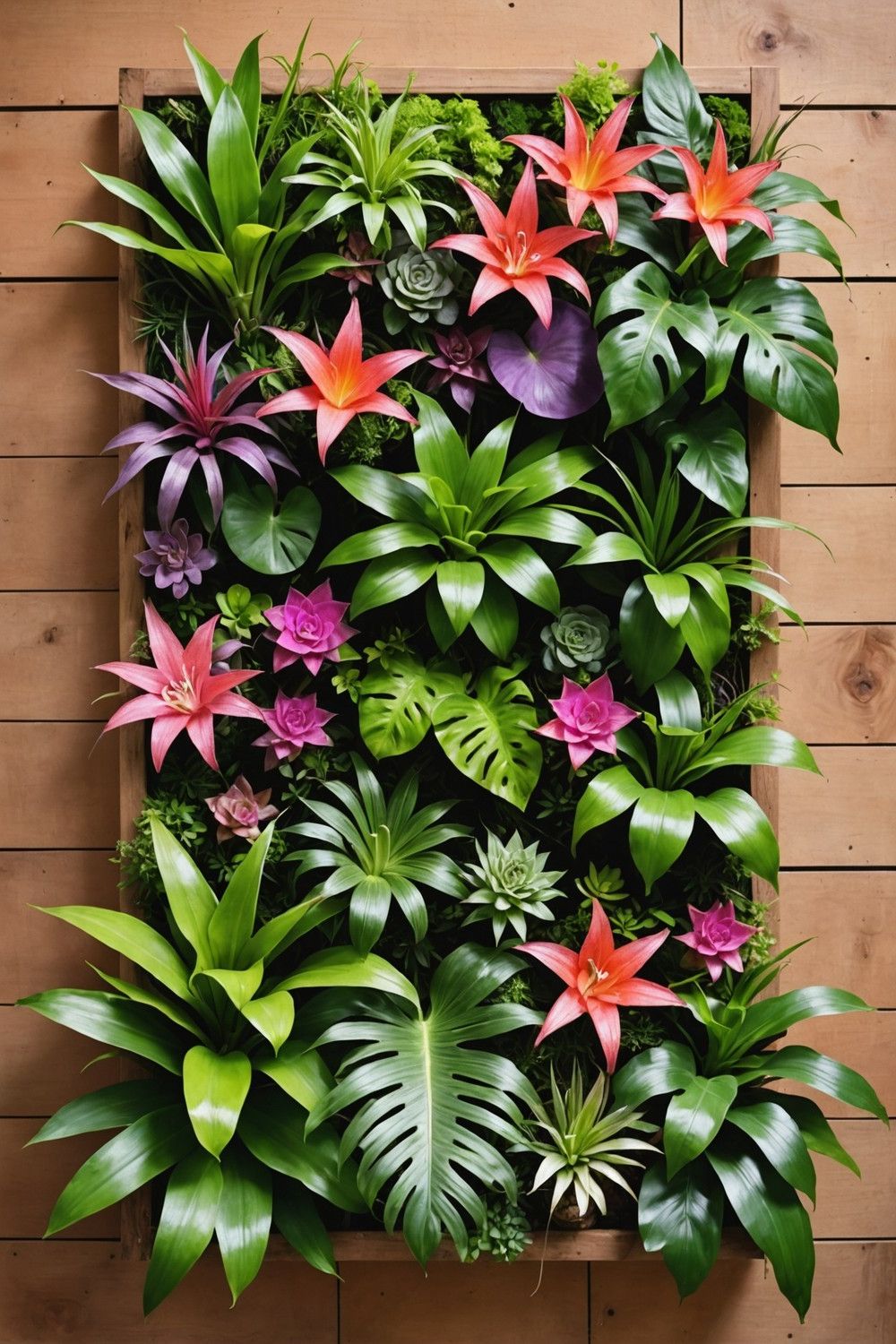 2. Grow a Vertical Garden Wall
