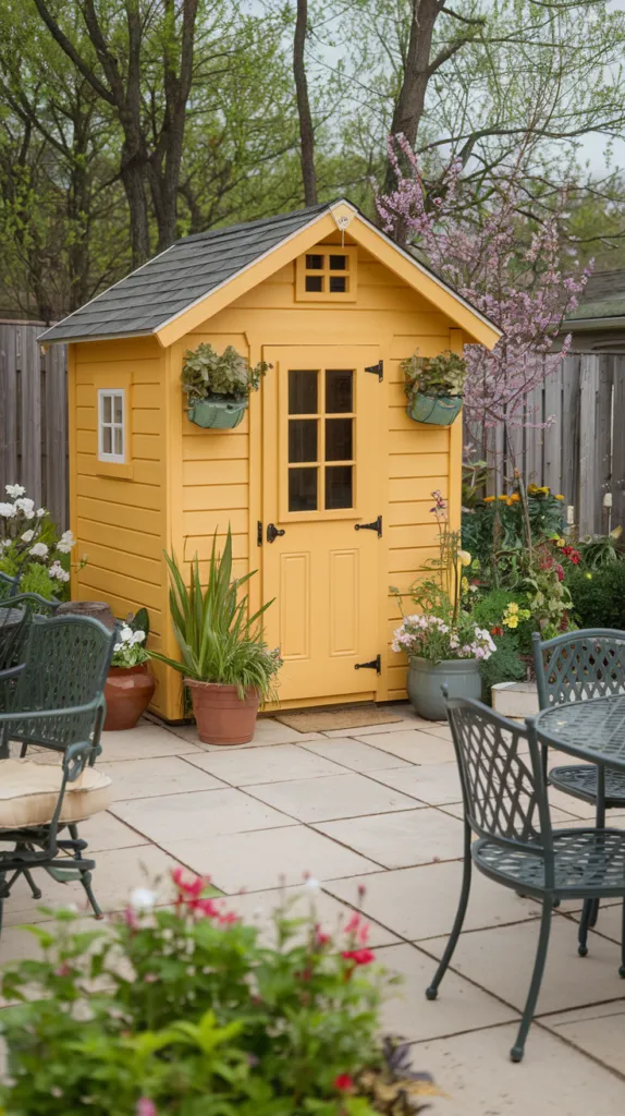 23 Add a Mini Storage Shed