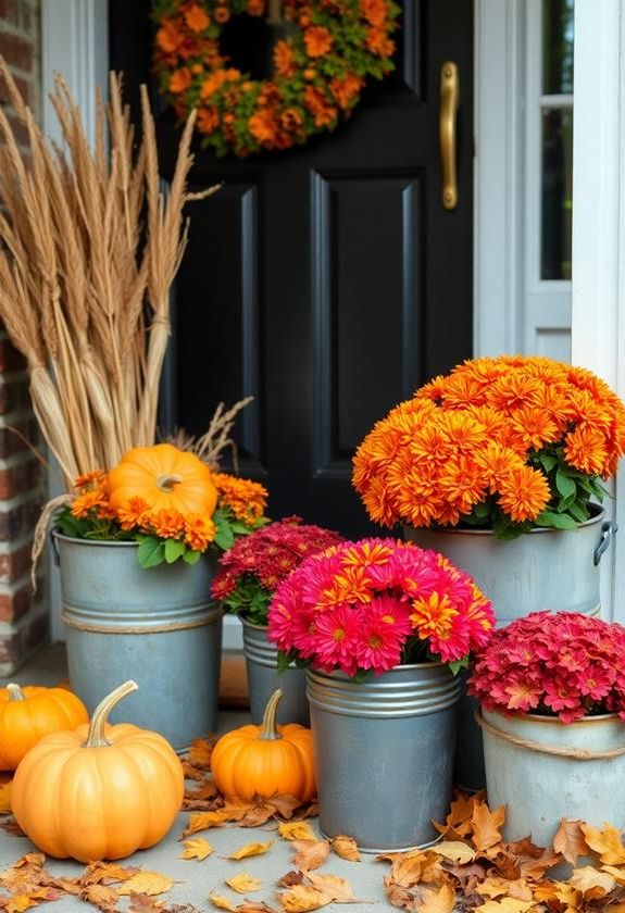 Metal Bucket Decor Ideas