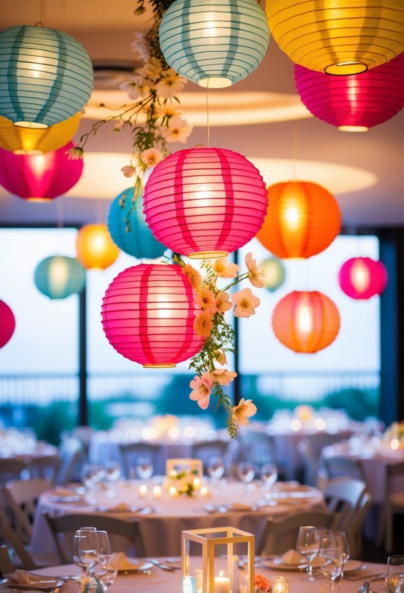 9) Whimsical Overhead Hanging Decor