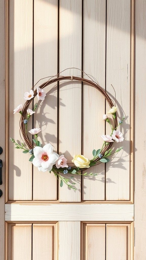 16 Watercolor Painted Wreath
