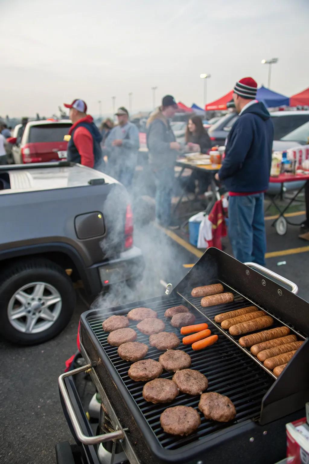 4. Mastering the Portable Grill