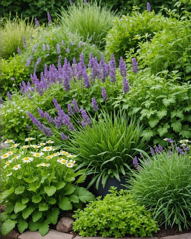 7) Edible and Fragrant Herb Garden
