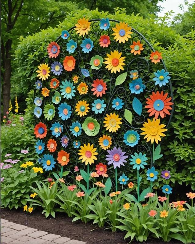 14. Start a Garden Art Project