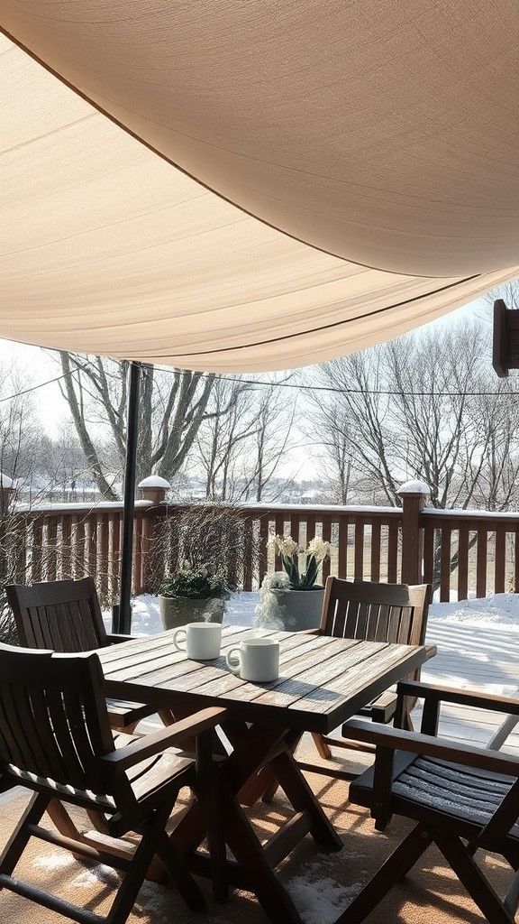 Shade Sail Fabric Coverings