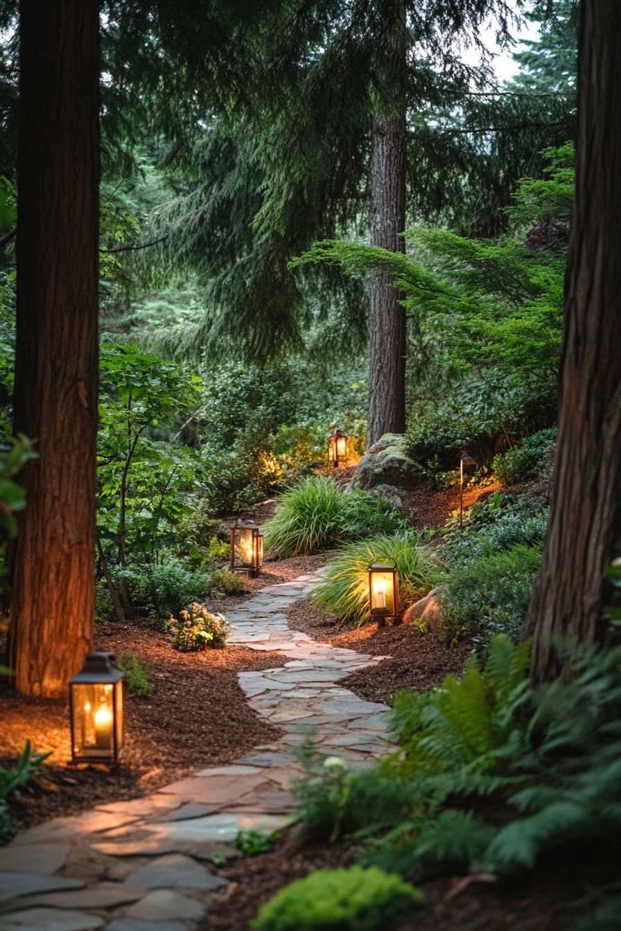 6. Line the Path With Glowing Lanterns