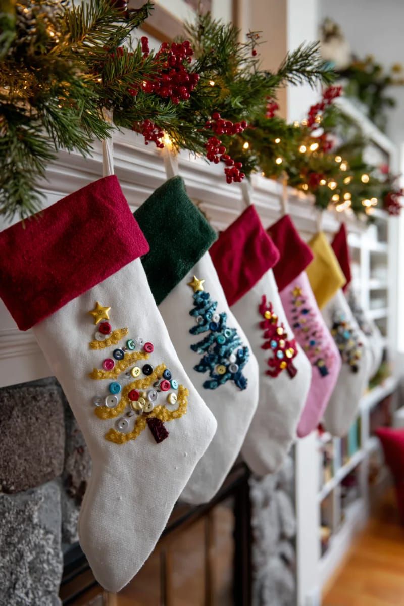 7. Tree and Star-Shaped Buttons for Extra Detail - photo 3