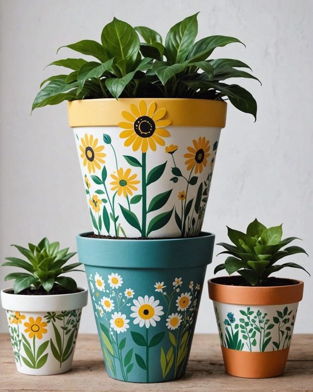 Nature-Themed Pot Designs