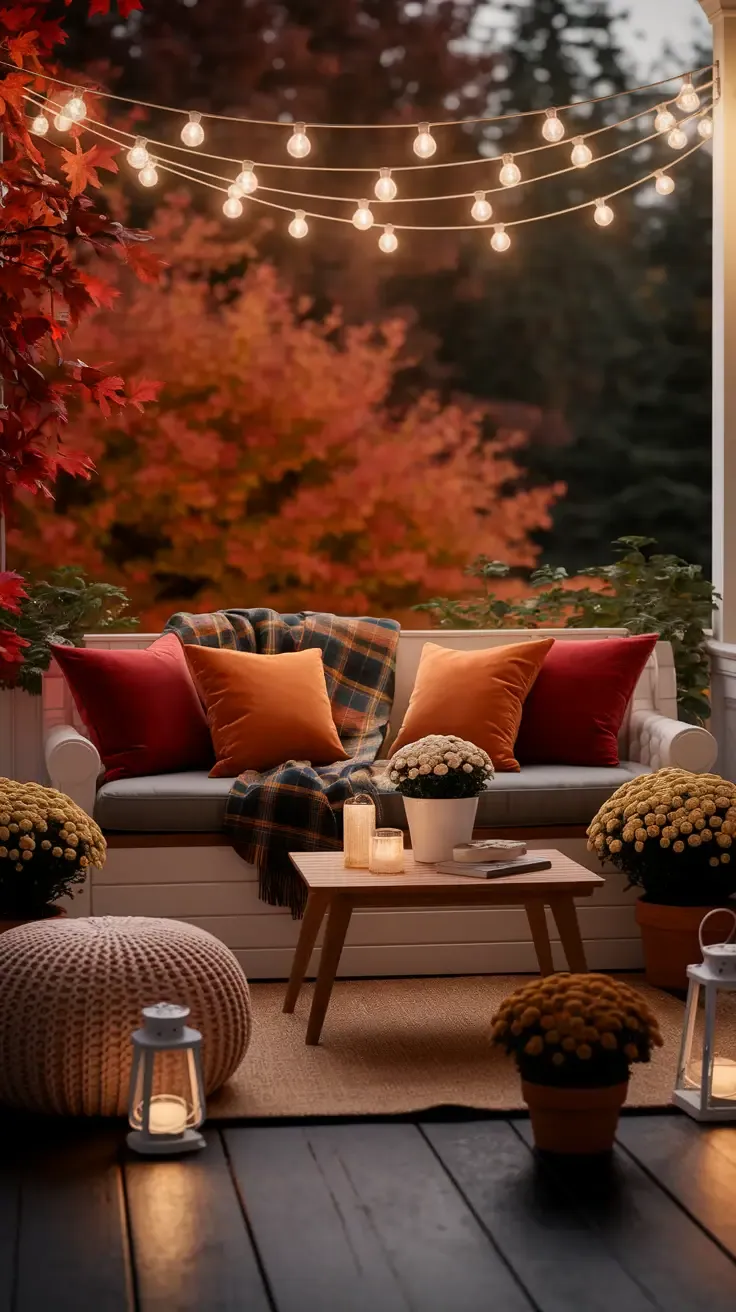 How to Build a Warm, Welcoming Autumn Porch