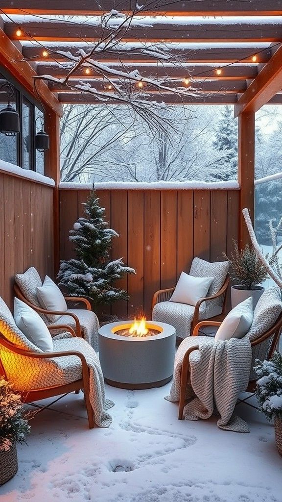 Divide the Patio into Cozy Nooks