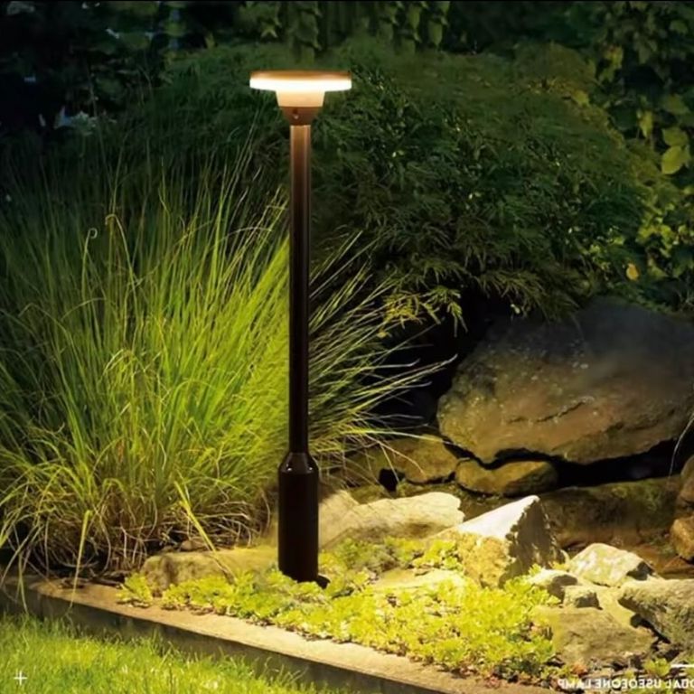 14. Illuminate Your Garden Pathway for a Warm Evening Glow