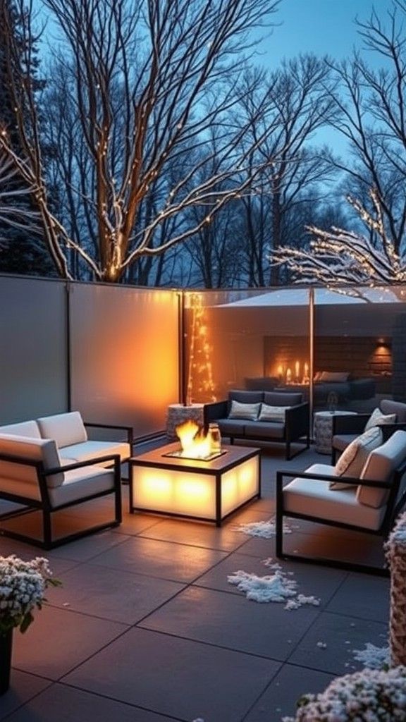 Sleek Barriers With Built-In Lighting