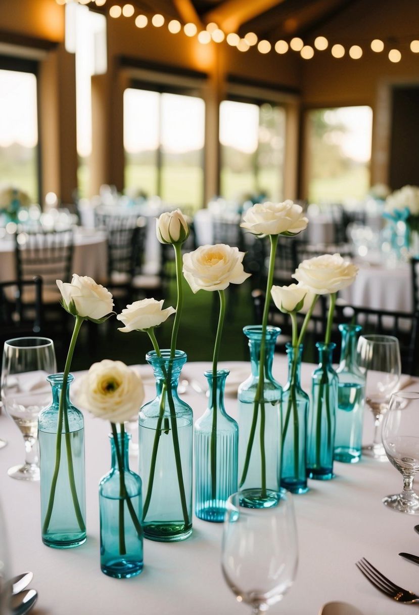 7) Pick Bud Vase Heights That Vary