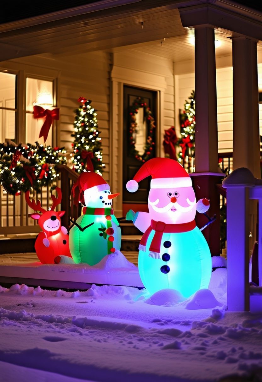 Inflatable Christmas Figure Ideas