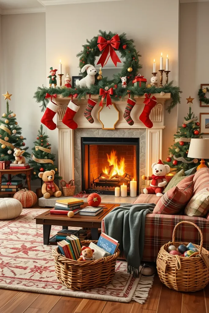 Family-Friendly Fireplace Decorations for Kids - photo 2