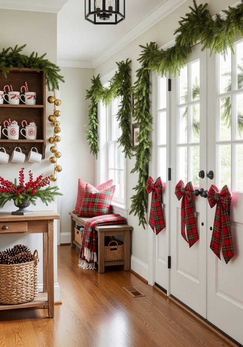 18. Plaid Bows Tied on Every Door Handle - photo 3