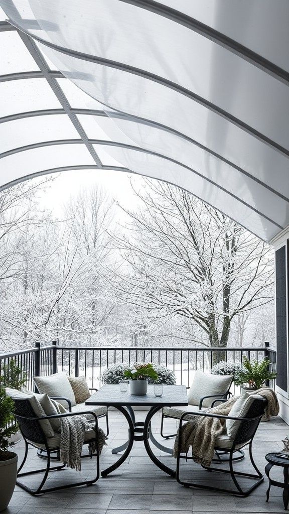 Temporary Polycarbonate Roof Covers