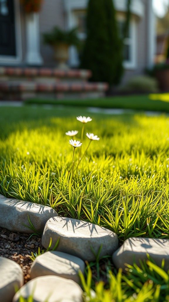 Add Decorative Edging Along Beds