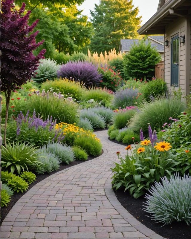 Sensory Garden Ideas for a Driveway Entrance