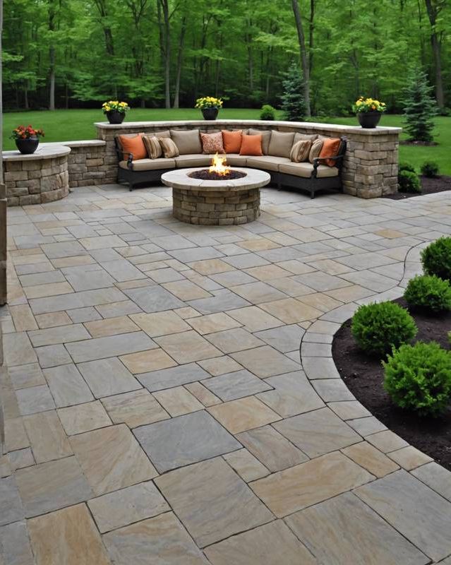 Limestone Patio with Lasting Timeless Appeal