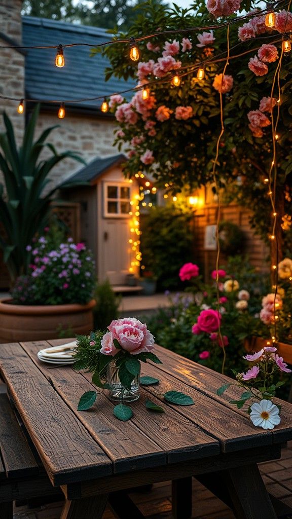 Set the Mood with String Lights