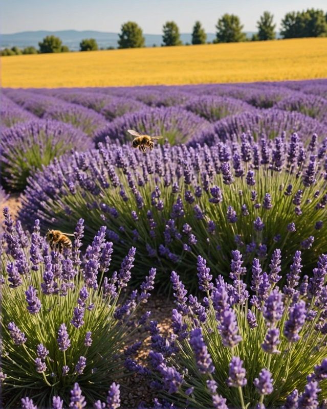 Lavender for Fragrance and Color
