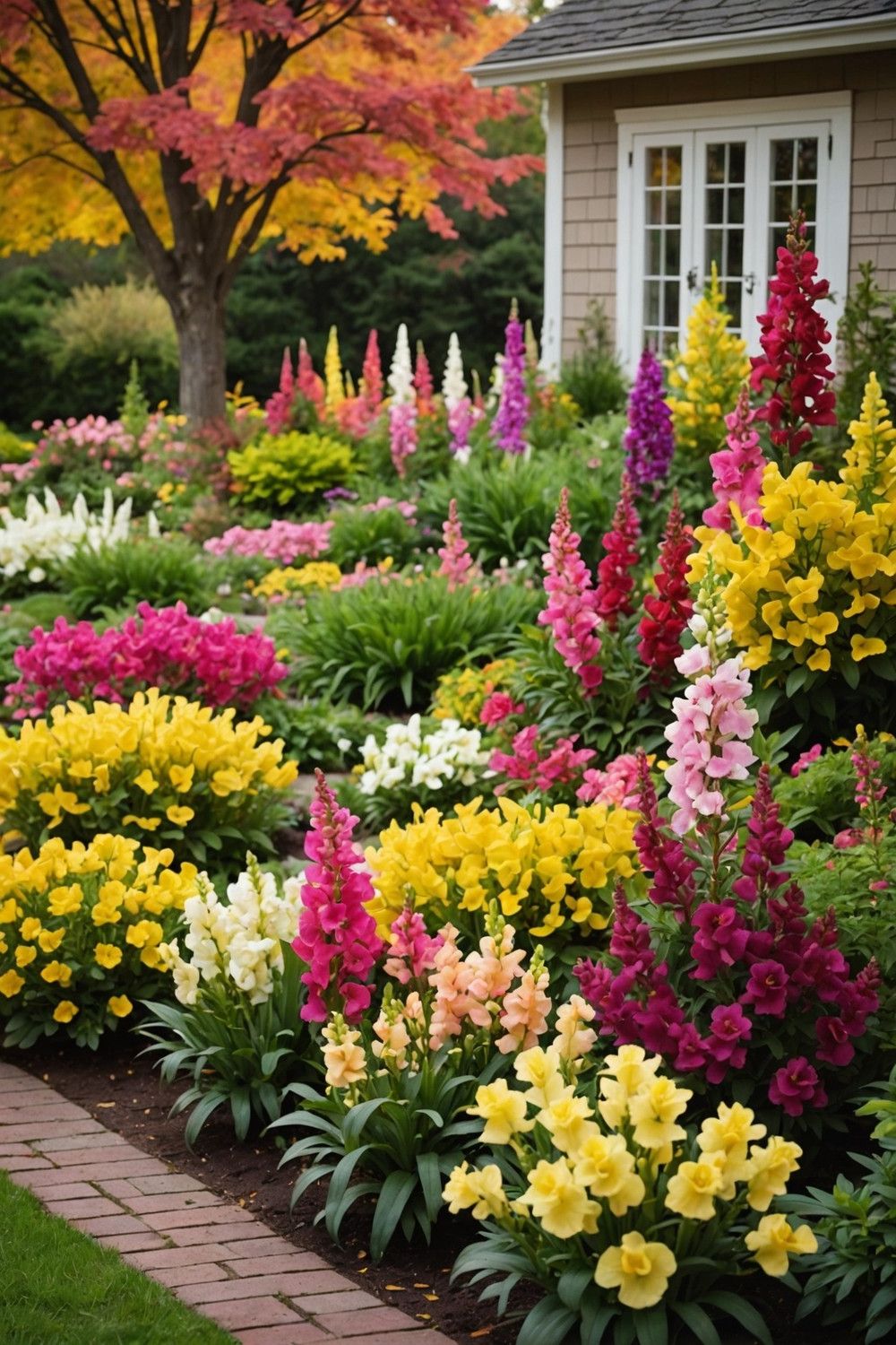 Snapdragons for Fall Color