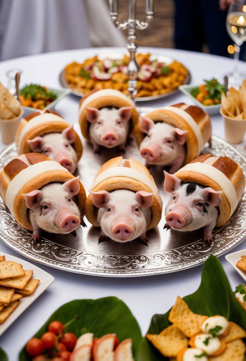 2) Bite-Sized Pigs in a Blanket