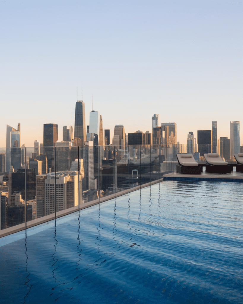 17. Cozy Rooftop Retreat: The Perfect Pool for Your Compact Space - photo 2