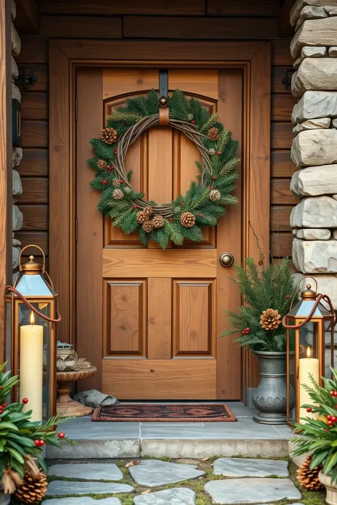 Grapevine Wreaths with Natural Foliage Accents - photo 2