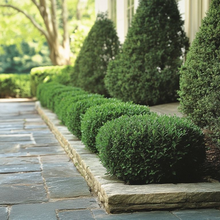 15+ Fresh Boxwood Landscaping Designs - photo 13