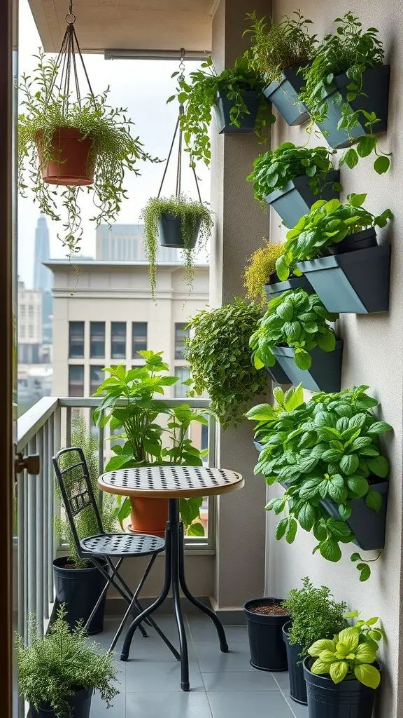 3. Setting Up a Balcony Herb Garden