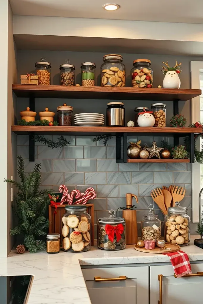 Decorating Storage Jars and Containers for Christmas - photo 2